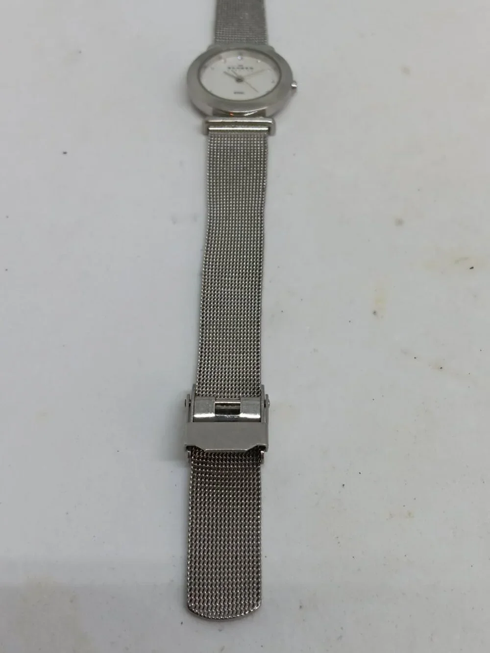 Skagen 107SSSD Women's 25mm S/ Steel Mesh Band Slim Profile Quartz Watch